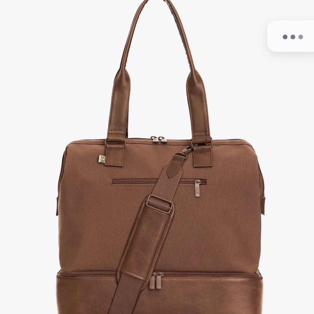 BEIS Brown Travel Bag NO TAGS